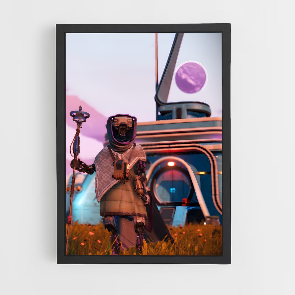 Poster Horizons Infini – affiche No man sky (vue 2)
